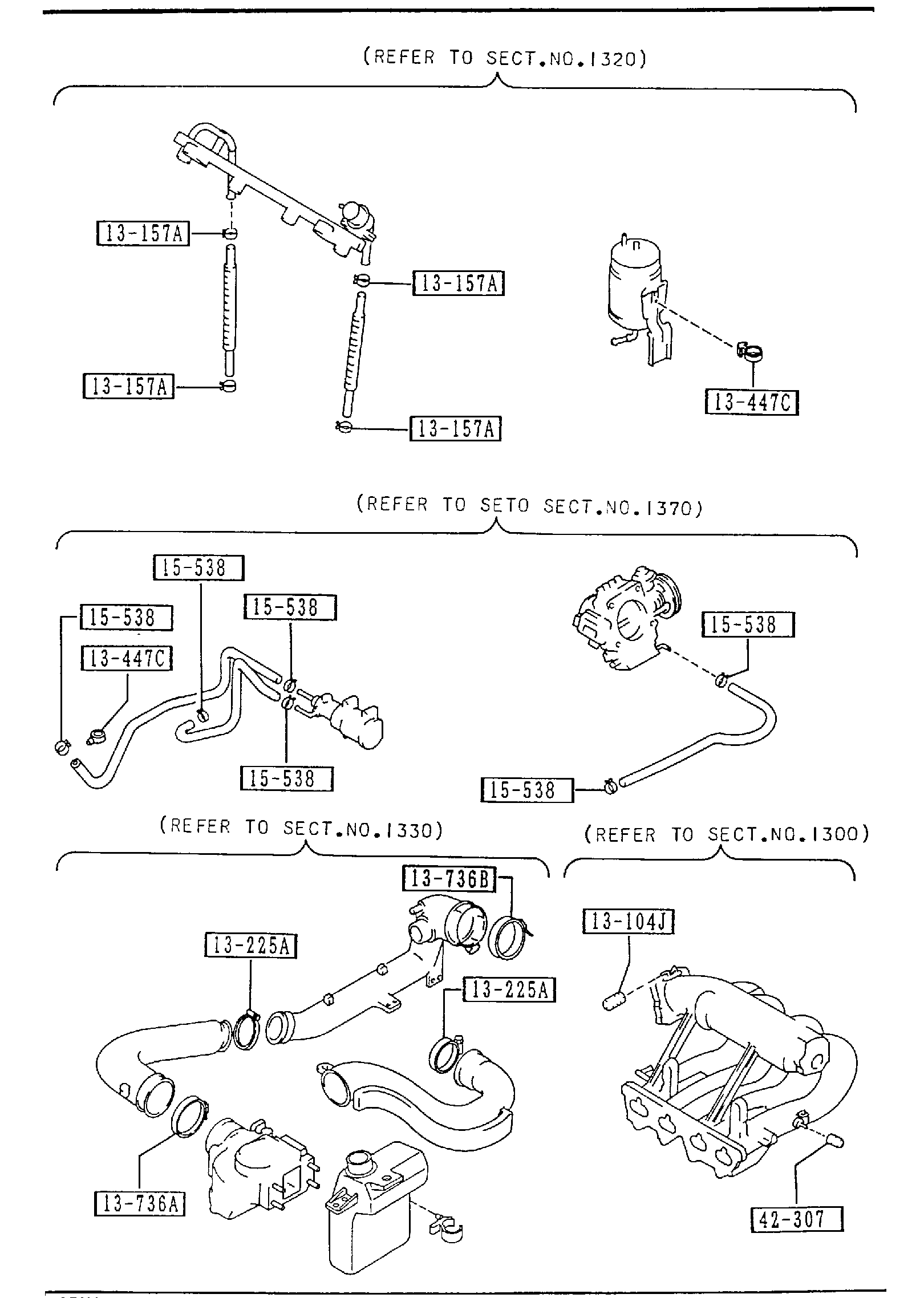 CAP & HOSE CLIP (INLET & EXHAUST SIDE) [1990 Miata] - Garage 56 Engineering