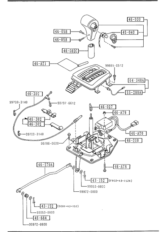 CHANGE CONTROL SYSTEM (AT) [1990 Miata] - Garage 56 Engineering