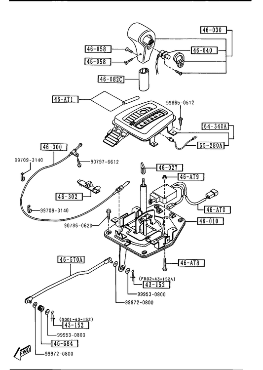 CHANGE CONTROL SYSTEM (AT) [1992 MIATA] - Garage 56 Engineering