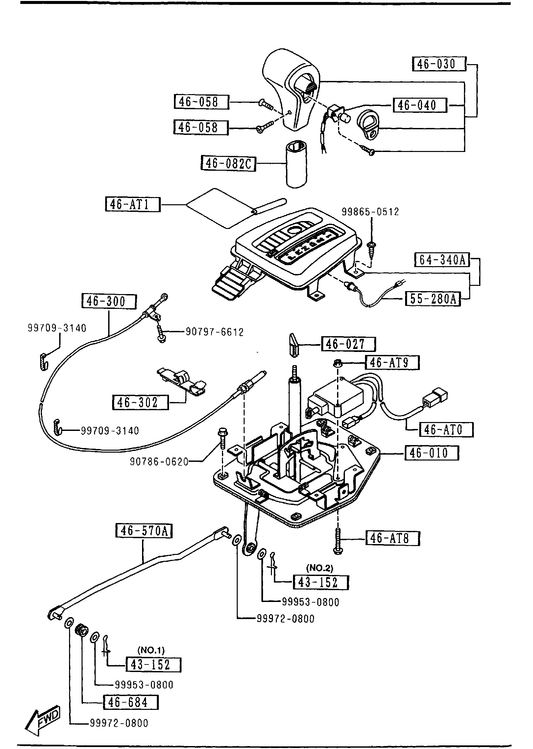 CHANGE CONTROL SYSTEM (AT) [1993 MIATA] - Garage 56 Engineering