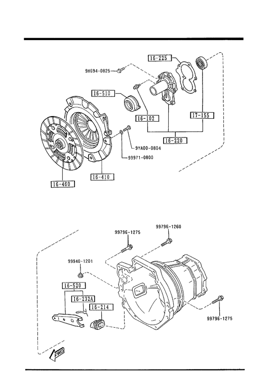 CLUTCH DISC & COVER [1995 Miata] - Garage 56 Engineering