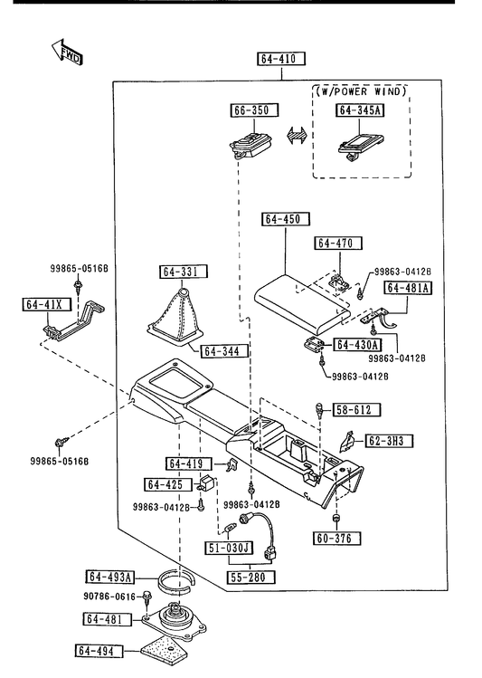 CONSOLE [1993 MIATA] - Garage 56 Engineering