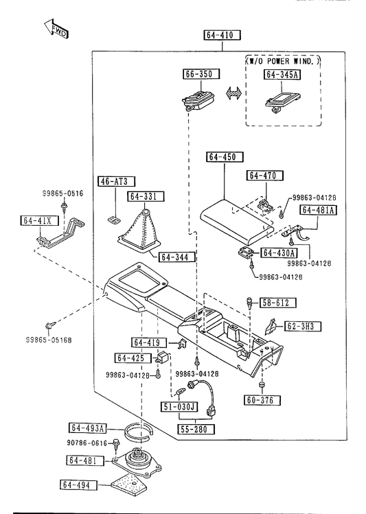 CONSOLE [1995 Miata] - Garage 56 Engineering