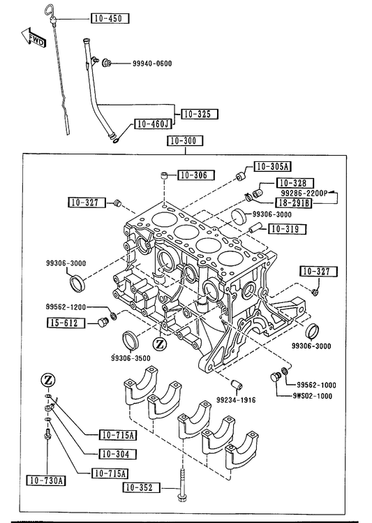 CYLINDER BLOCK [1993 MIATA] - Garage 56 Engineering