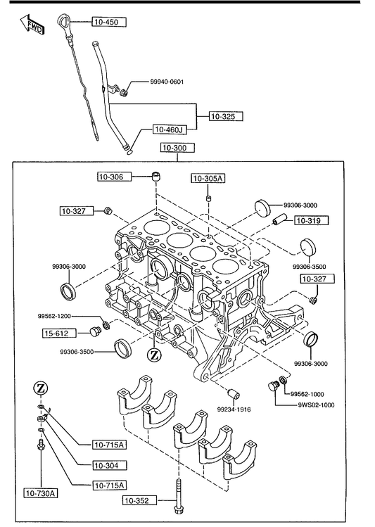 CYLINDER BLOCK [1995 Miata] - Garage 56 Engineering