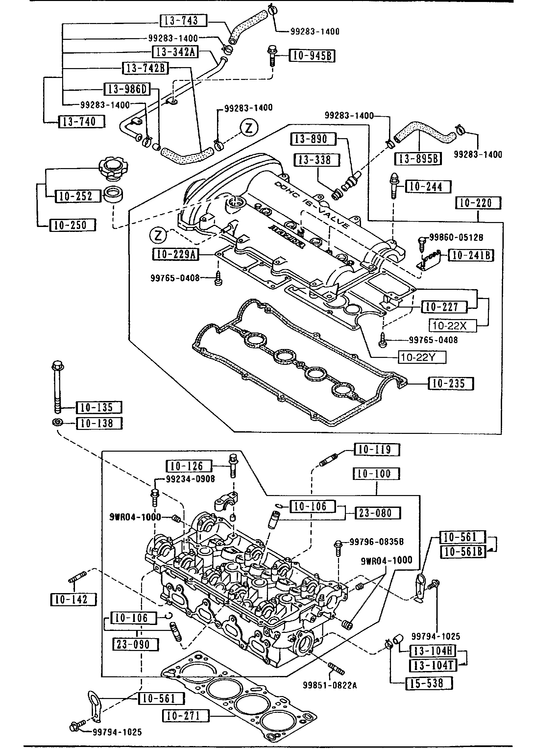 CYLINDER HEAD & COVER [1990 Miata] - Garage 56 Engineering