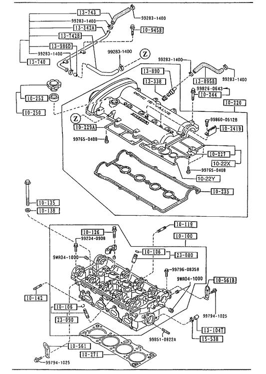 CYLINDER HEAD & COVER [1992 MIATA] - Garage 56 Engineering