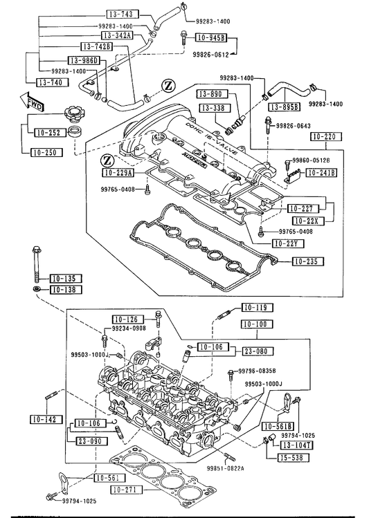 CYLINDER HEAD & COVER [1993 MIATA] - Garage 56 Engineering