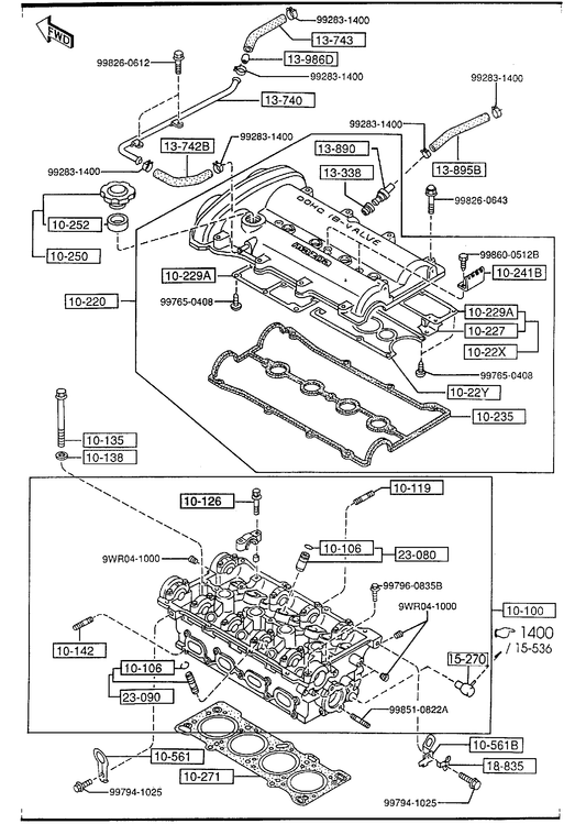 CYLINDER HEAD & COVER [1994 Miata] - Garage 56 Engineering