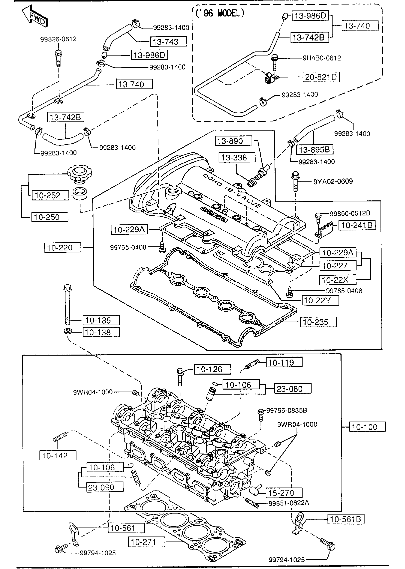 CYLINDER HEAD & COVER [1996 Miata] - Garage 56 Engineering