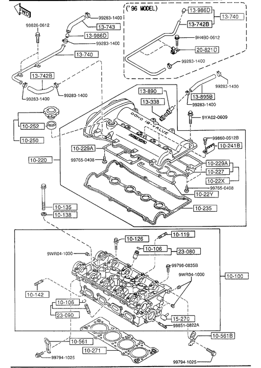 CYLINDER HEAD & COVER [1996 Miata] - Garage 56 Engineering