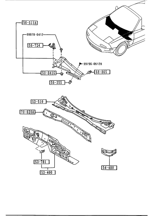 DASH & COWL PANELS [1993 MIATA] - Garage 56 Engineering