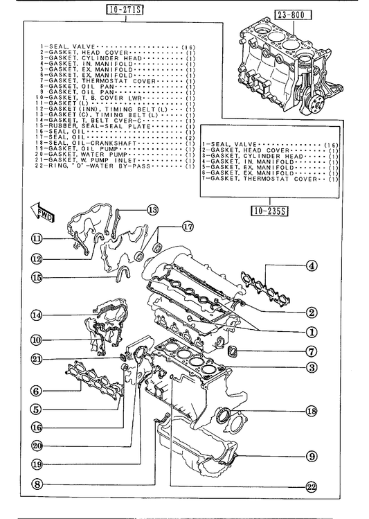 ENGINE & GASKET SETS [1992 MIATA] - Garage 56 Engineering