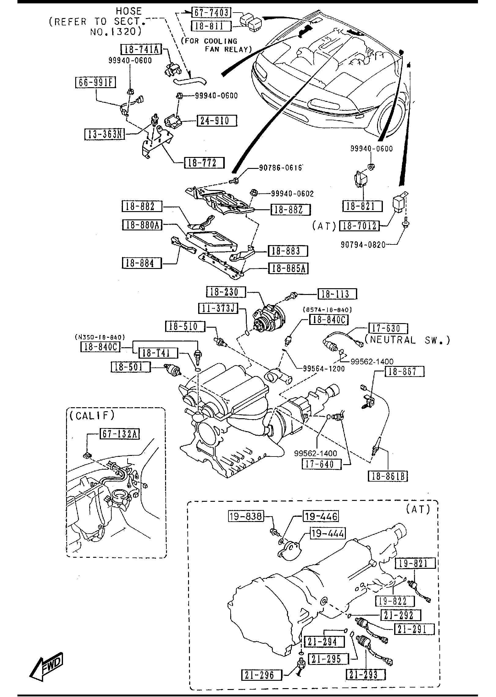 ENGINE SWITCHES & RELAYS [1991 MIATA] - Garage 56 Engineering