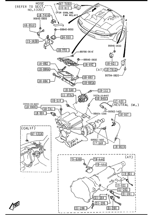 ENGINE SWITCHES & RELAYS [1992 MIATA] - Garage 56 Engineering