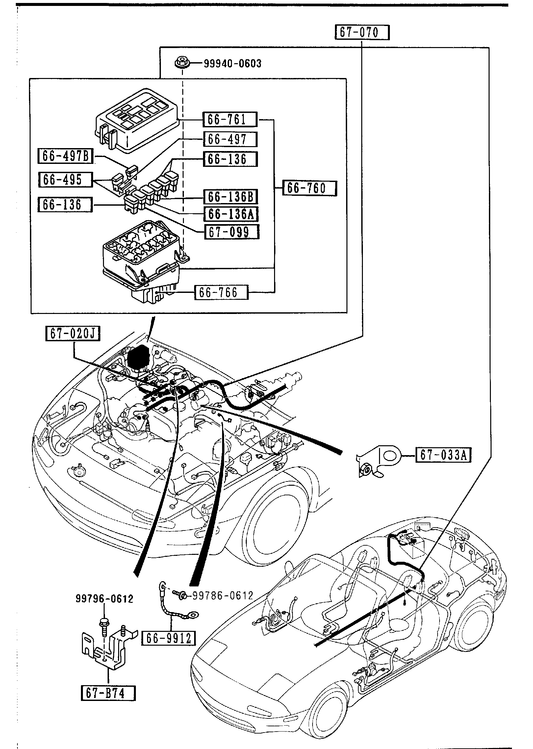 ENGINE & TRANSMISSION WIRING HARNESSES [1992 MIATA] - Garage 56 Engineering