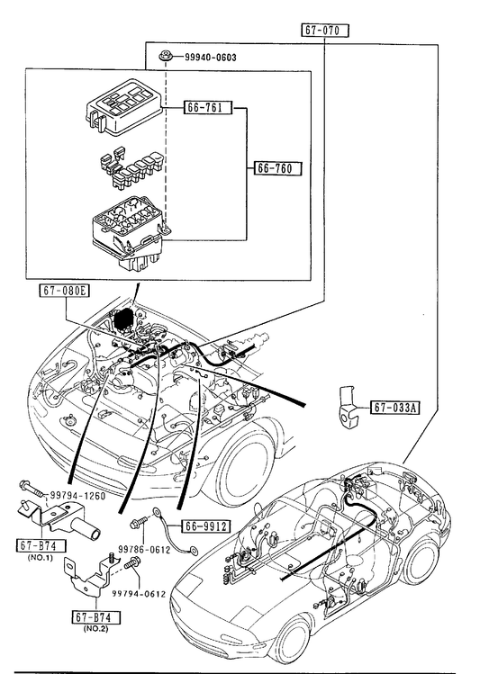 ENGINE & TRANSMISSION WIRING HARNESSES [1995 Miata] - Garage 56 Engineering
