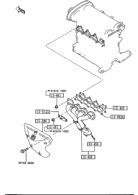 EXHAUST MANIFOLD [1993 MIATA] - Garage 56 Engineering