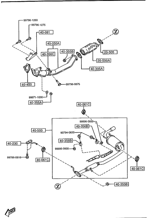 EXHAUST SYSTEM [1993 MIATA] - Garage 56 Engineering
