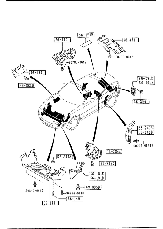 FLOOR ATTACHMENTS [1990 Miata] - Garage 56 Engineering