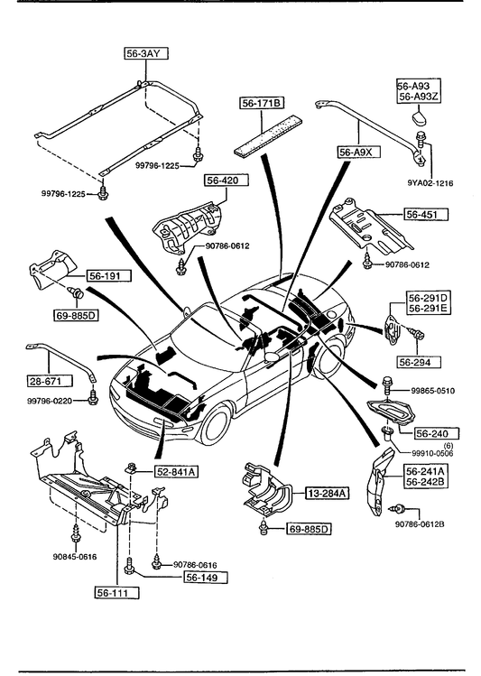 FLOOR ATTACHMENTS [1994 Miata] - Garage 56 Engineering