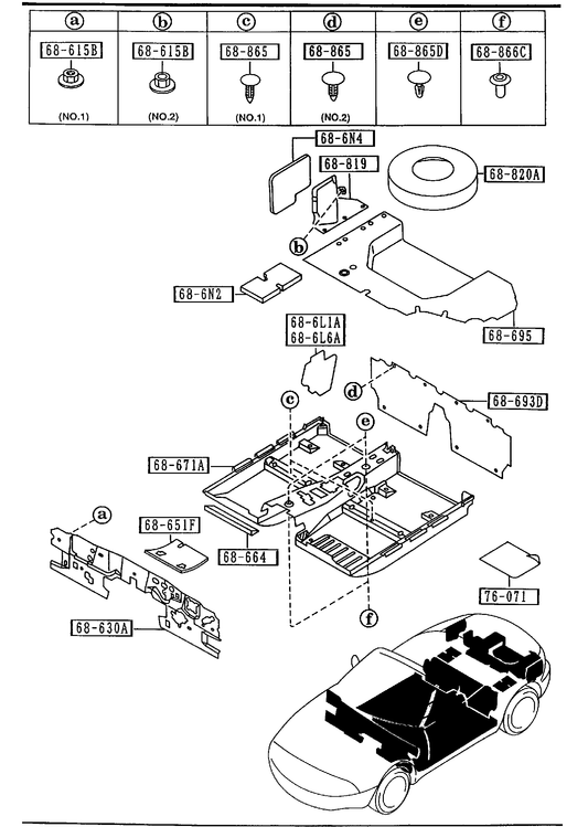 FLOOR MATS & PADS [1993 MIATA] - Garage 56 Engineering