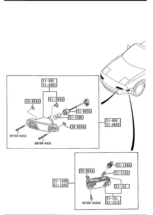 FRONT COMBINATION LAMPS [1992 MIATA] - Garage 56 Engineering