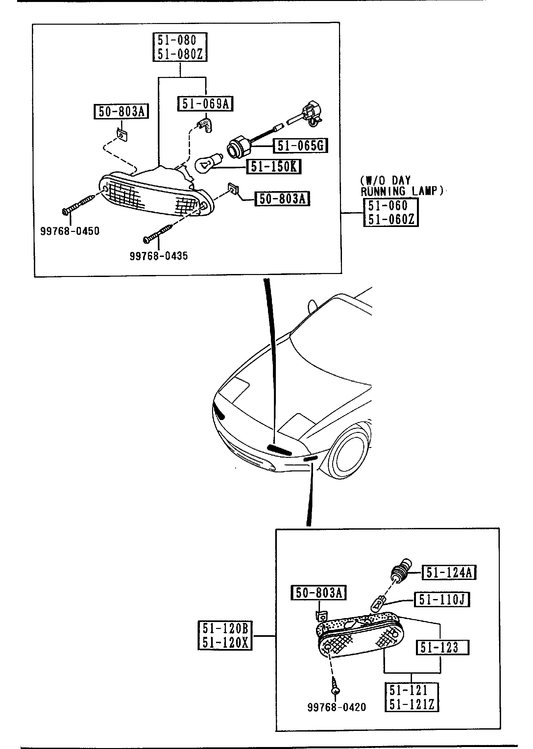FRONT COMBINATION LAMPS [1994 Miata] - Garage 56 Engineering