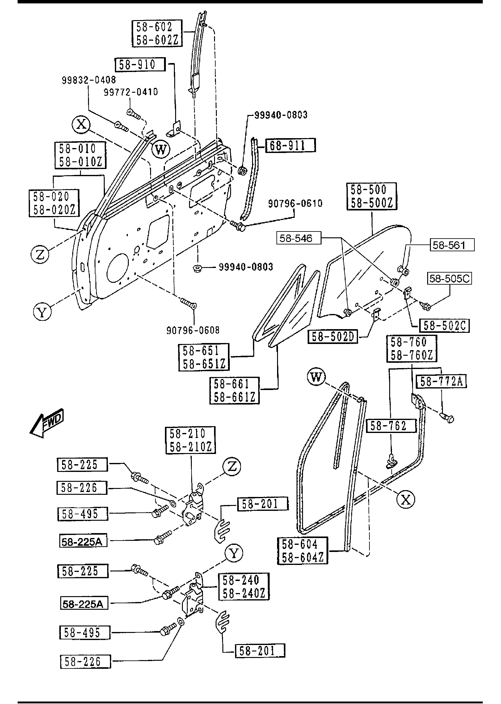 FRONT DOORS [1996 Miata] - Garage 56 Engineering