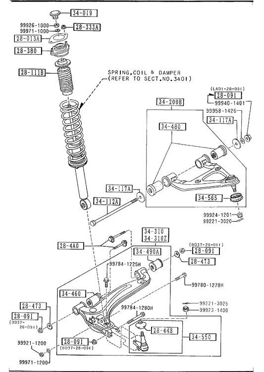 FRONT SUSPENSION MECHANISMS [1990 Miata] - Garage 56 Engineering