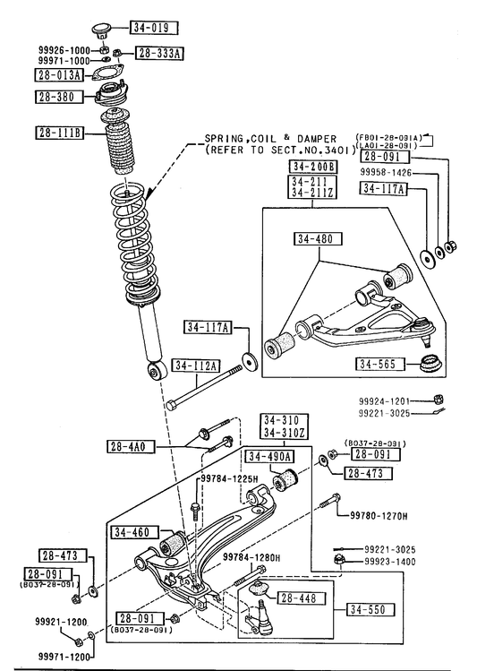 FRONT SUSPENSION MECHANISMS [1992 MIATA] - Garage 56 Engineering