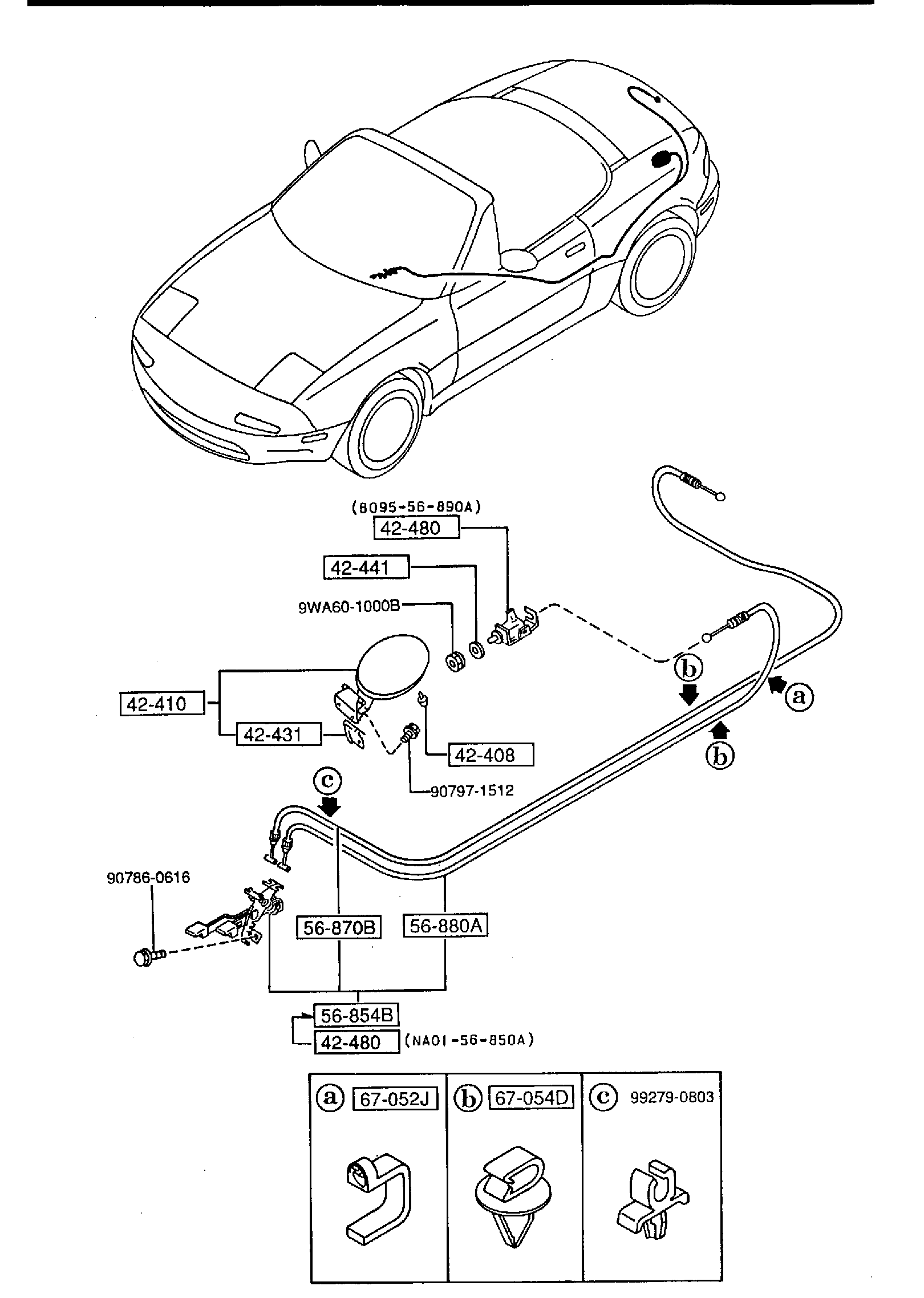 FUEL LID OPENER [1991 MIATA] - Garage 56 Engineering