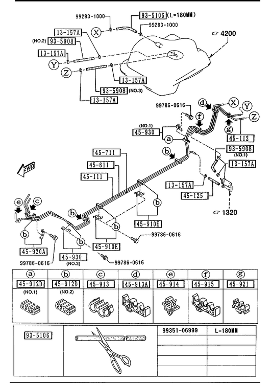 FUEL PIPINGS [1994 Miata] - Garage 56 Engineering