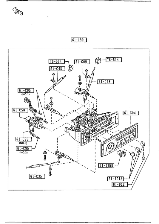 HEATER CONTROL COMPONENTS [1994 Miata] - Garage 56 Engineering