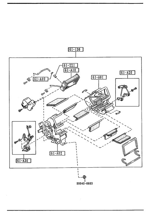 HEATER UNIT COMPONENTS [1990 Miata] - Garage 56 Engineering