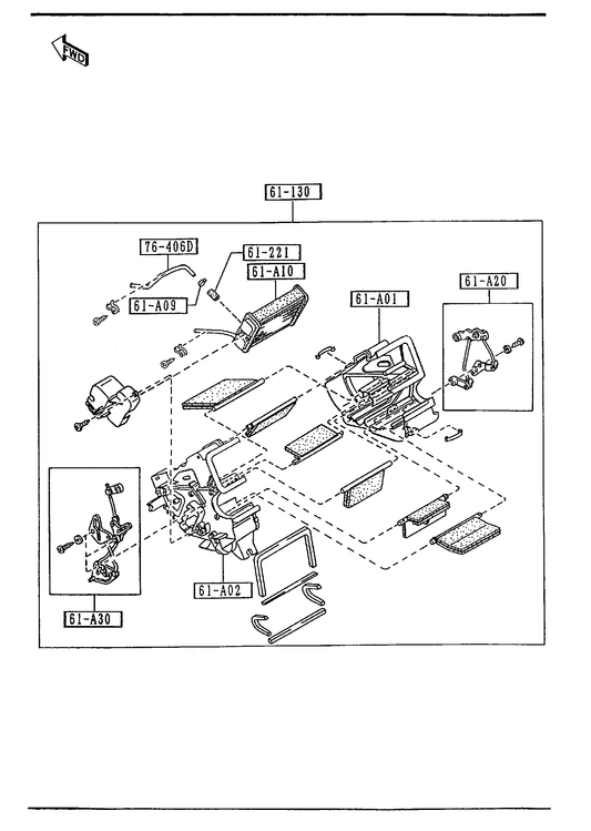 HEATER UNIT COMPONENTS [1994 Miata] - Garage 56 Engineering
