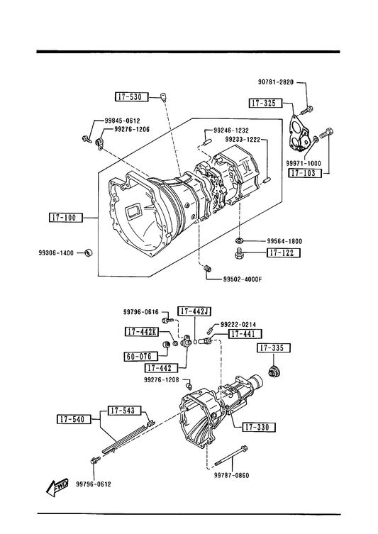 MANUAL TRANSMISSION CASE [1993 MIATA] - Garage 56 Engineering
