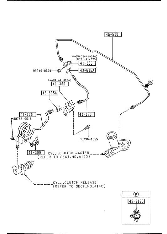 MANUAL TRANSMISSION CLUTCH PIPINGS [1990 Miata] - Garage 56 Engineering
