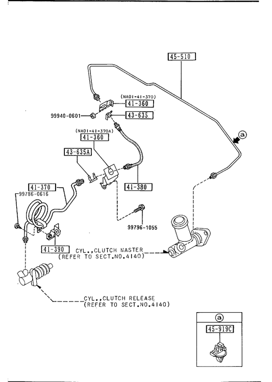 MANUAL TRANSMISSION CLUTCH PIPINGS [1992 MIATA] - Garage 56 Engineering