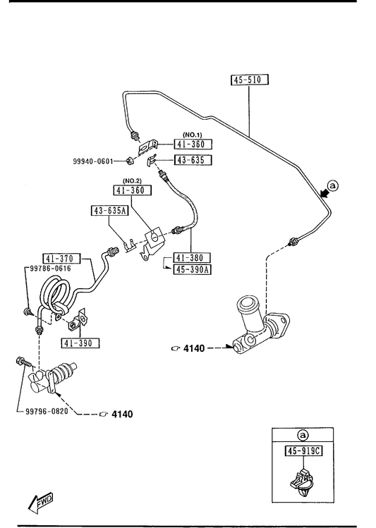 MANUAL TRANSMISSION CLUTCH PIPINGS [1994 Miata] - Garage 56 Engineering