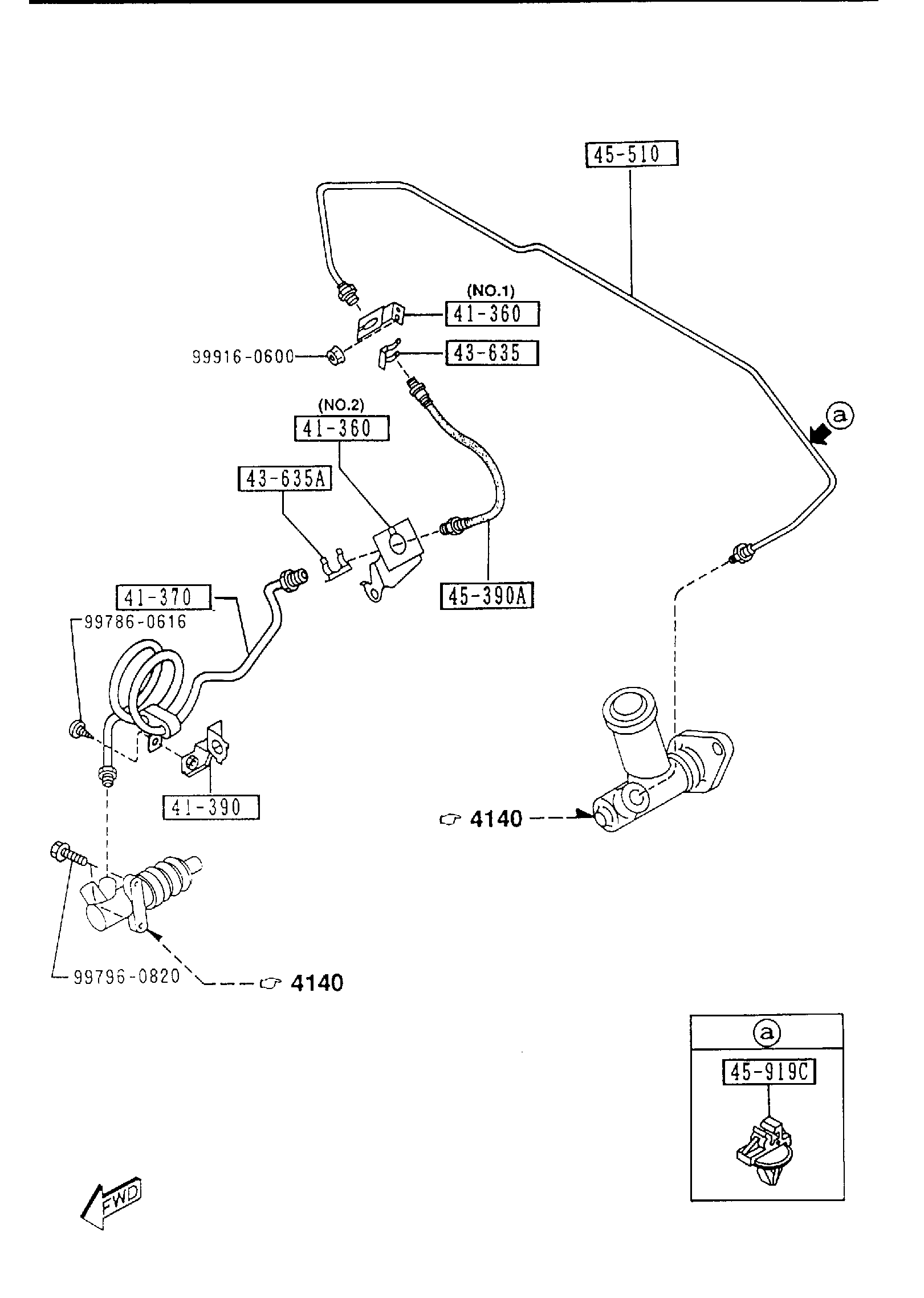 MANUAL TRANSMISSION CLUTCH PIPINGS [1995 Miata] - Garage 56 Engineering