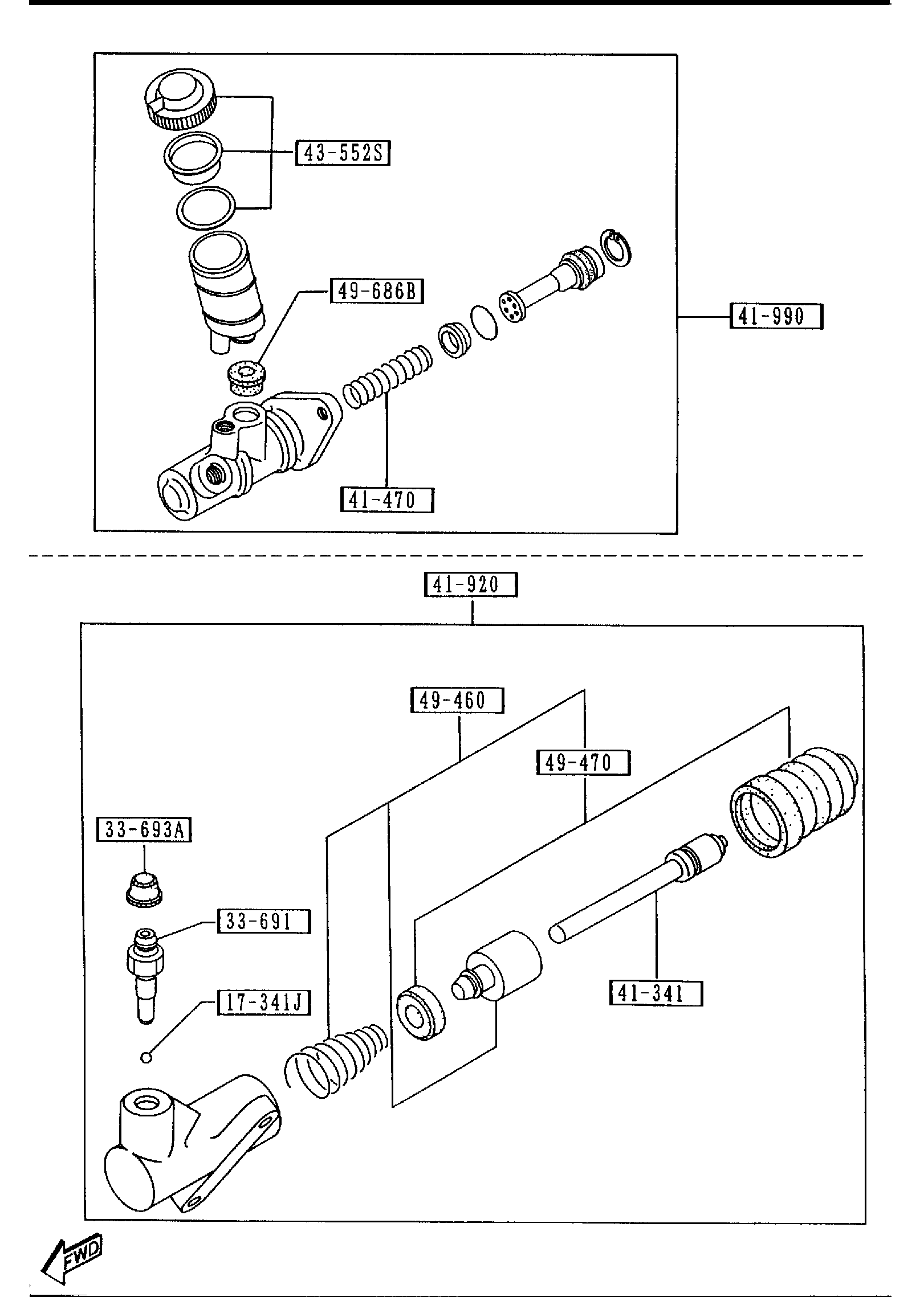 MANUAL TRANSMISSION CLUTCH RELEASE & MASTER CYLINDERS [1996 Miata] - Garage 56 Engineering