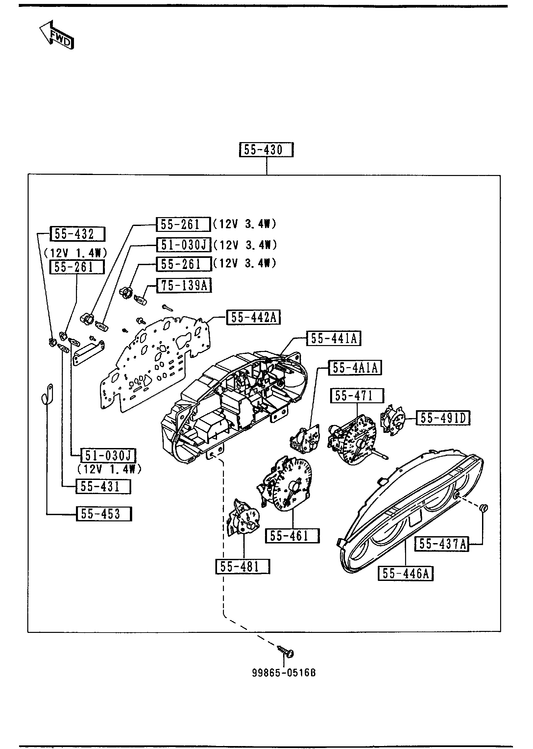 METER COMPONENTS [1993 MIATA] - Garage 56 Engineering