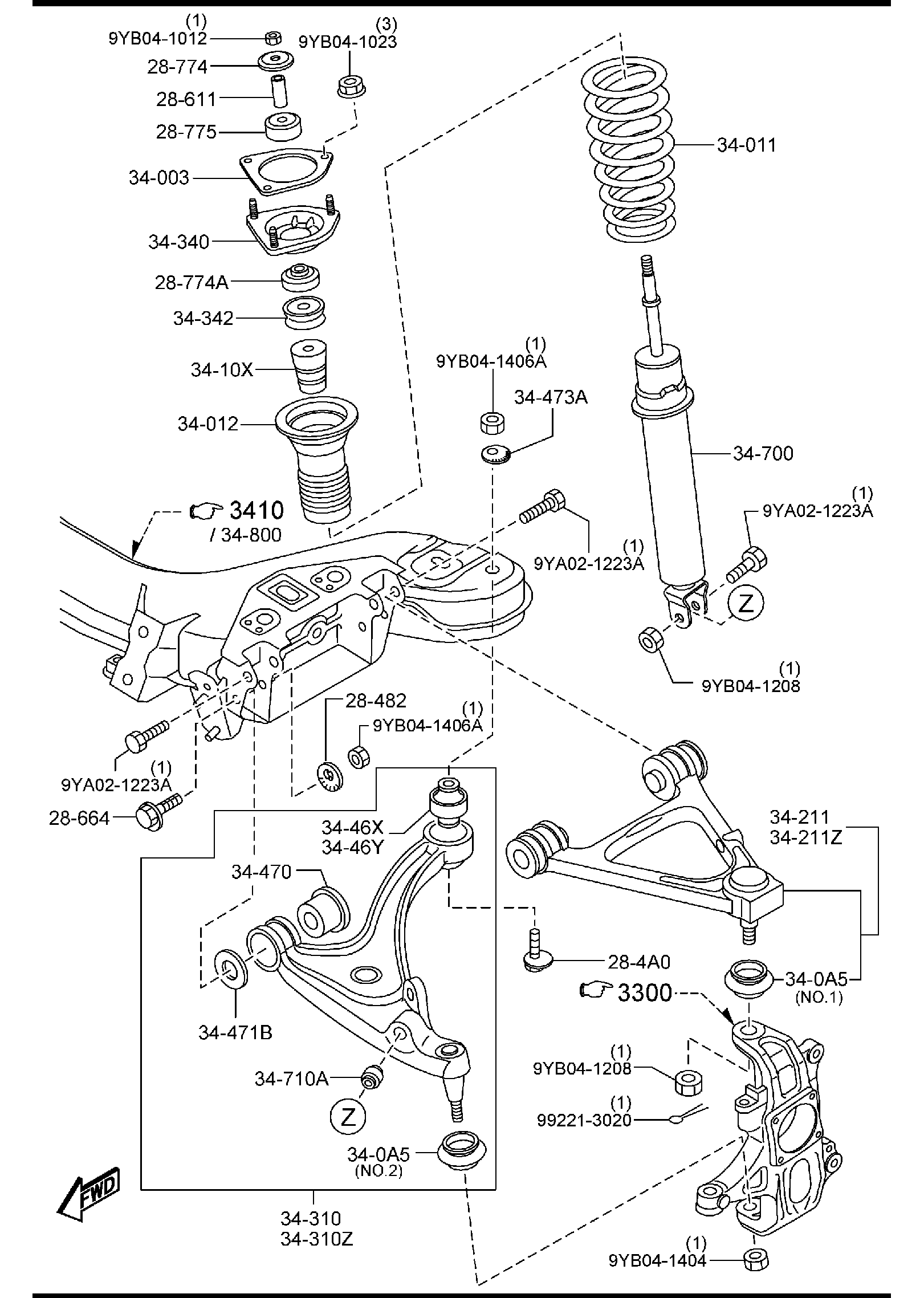 NC MX-5: Chassis & Driveline - Garage 56 Engineering 