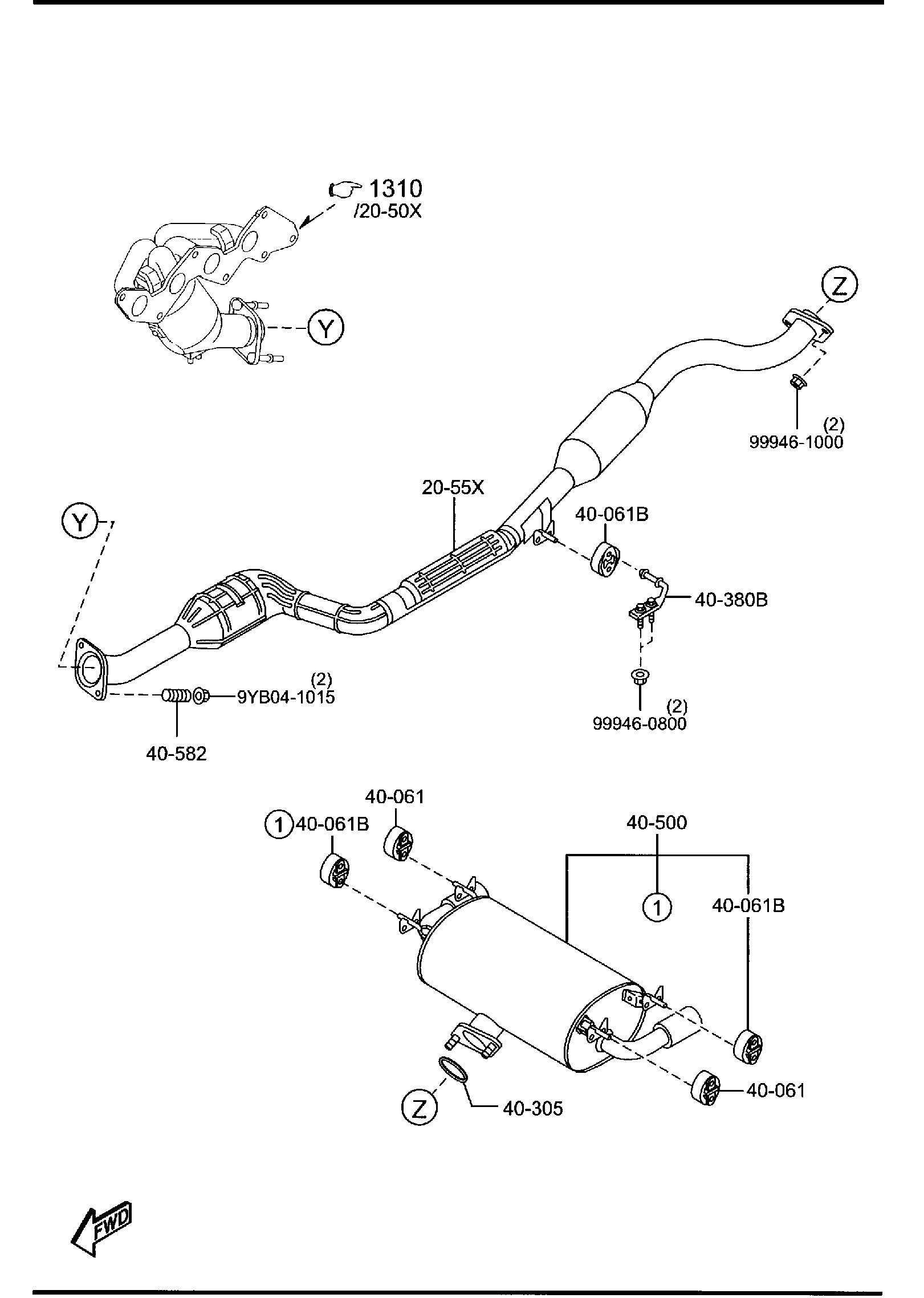 NC MX-5: Exhaust System - Garage 56 Engineering 
