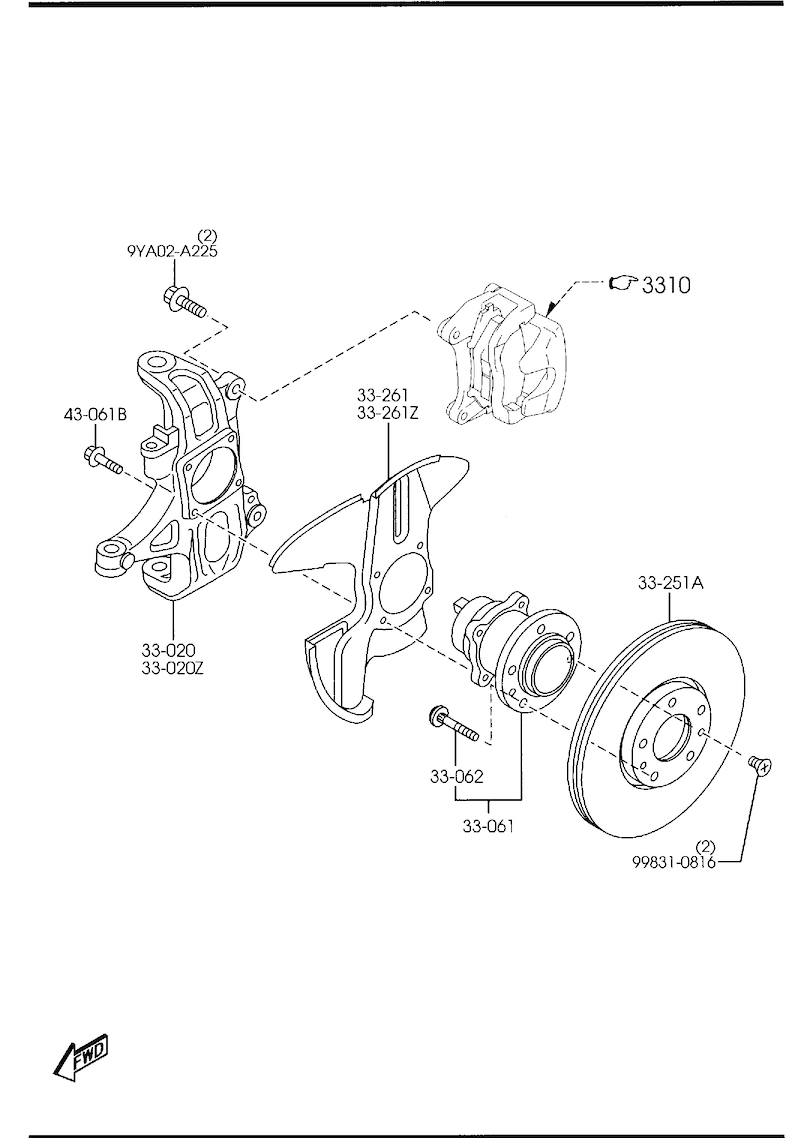 NC MX-5: Front Axle - Garage 56 Engineering 