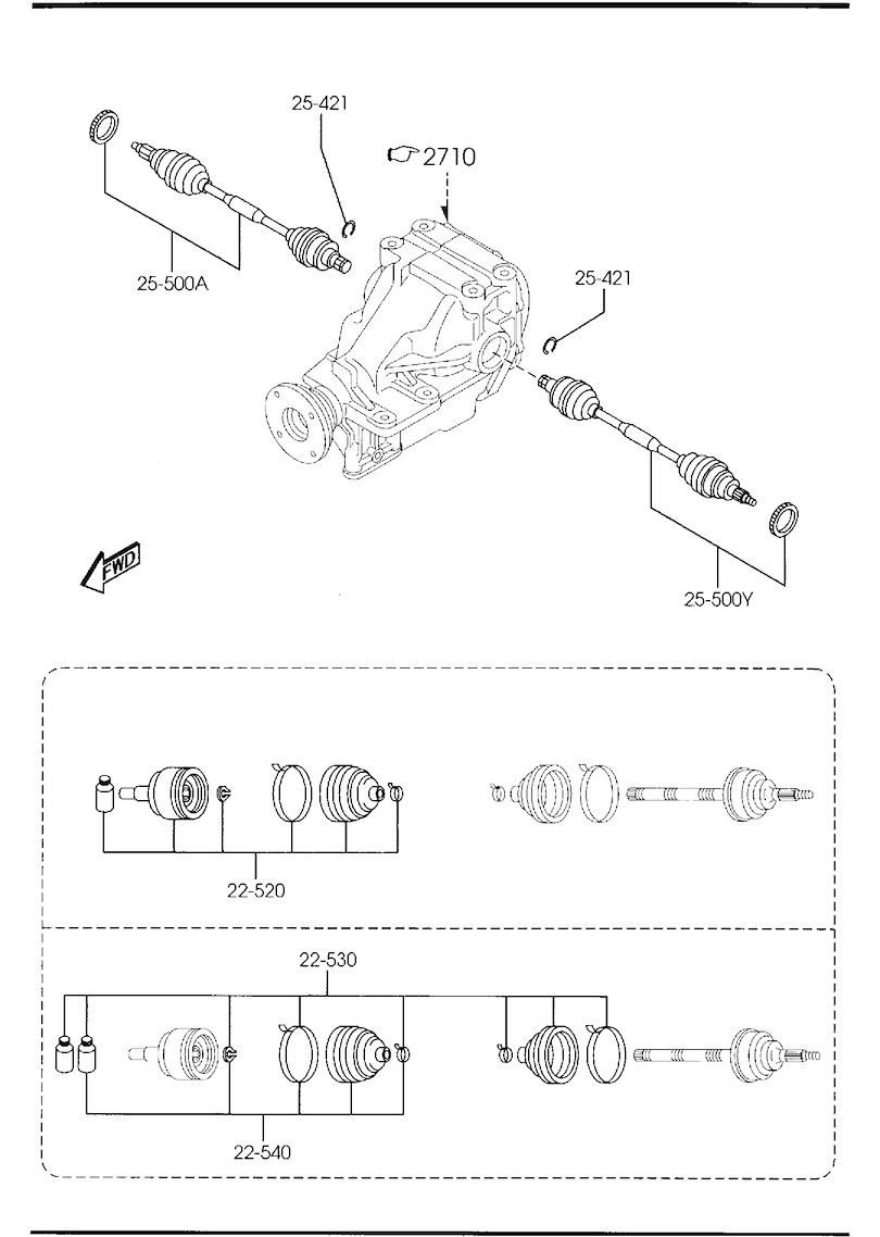 NC MX-5: Rear Drive Shaft - Garage 56 Engineering 