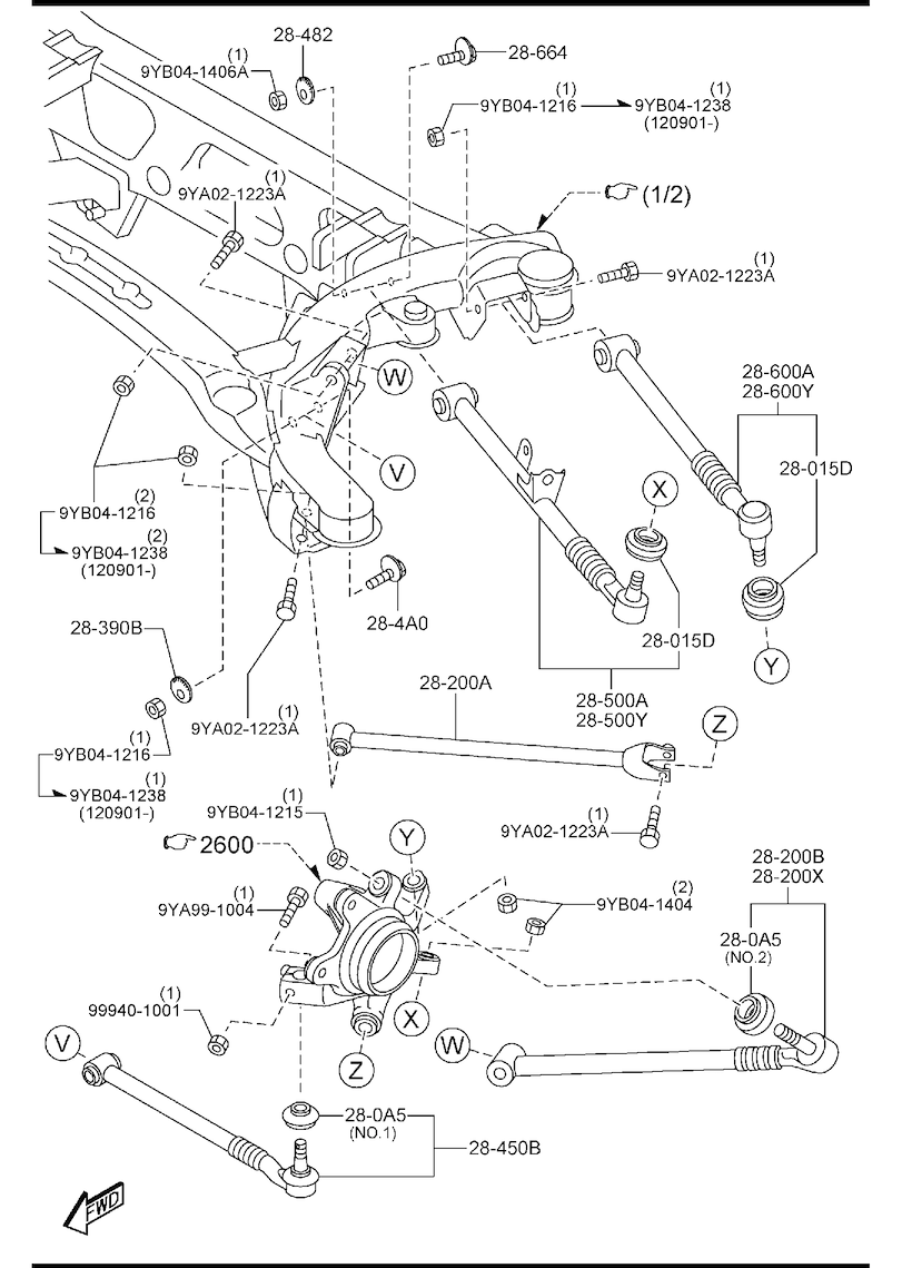 NC MX-5: Rear Lower Arms & Subframe - Garage 56 Engineering 