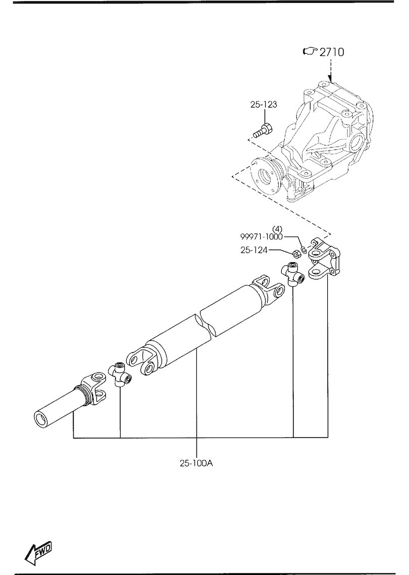 NC MX-5: Rear Propeller Shaft - Garage 56 Engineering 
