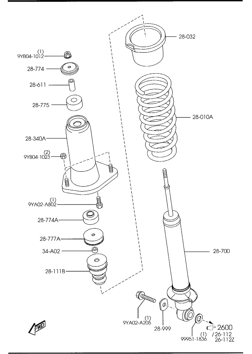 NC MX-5: Rear Suspension Mechanisms - Garage 56 Engineering 